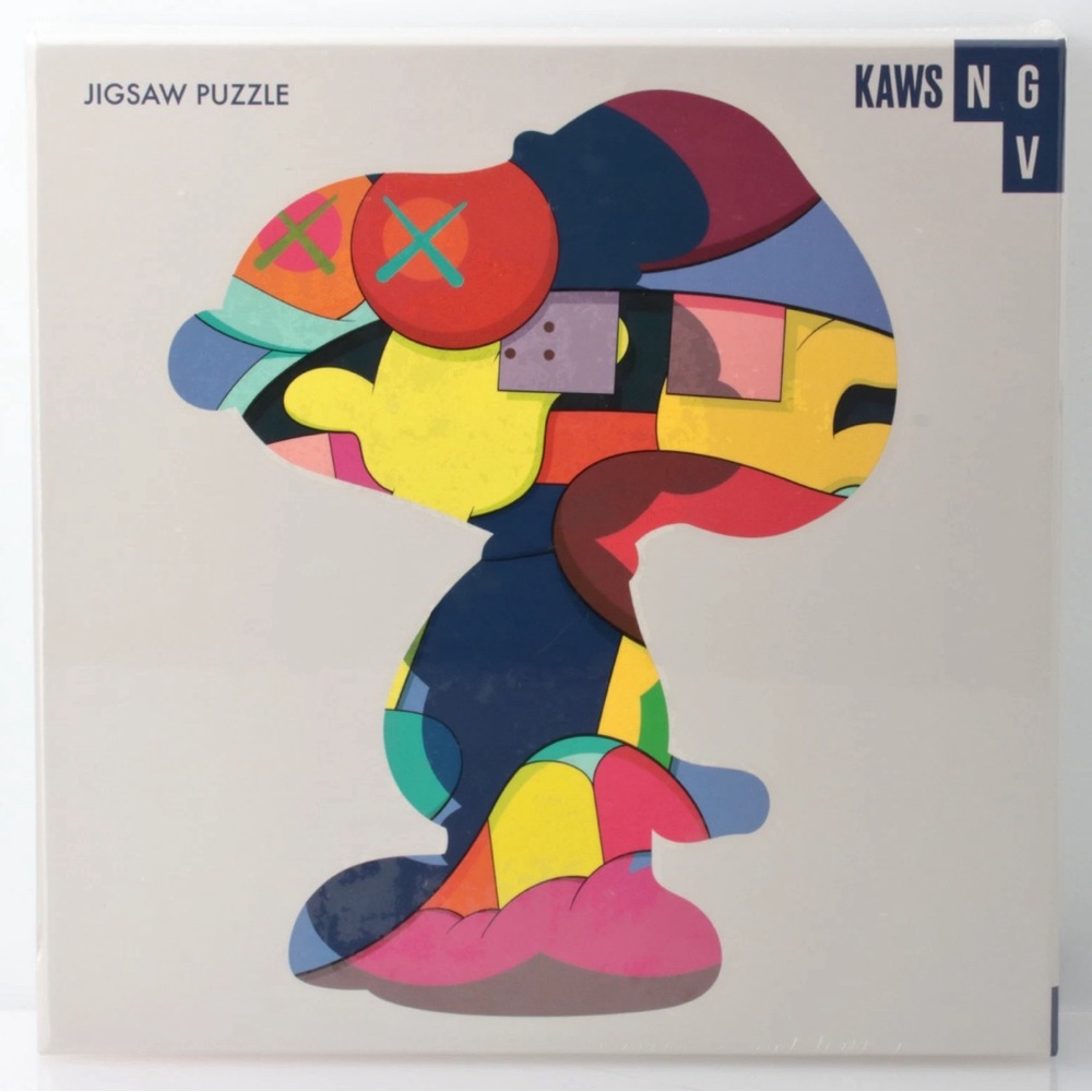 KAWS Snoopy jigsaw puzzle multicolor NEW
